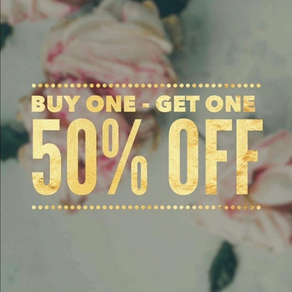 But one get the other half off. Add to a bundle and the lower is adjusted.